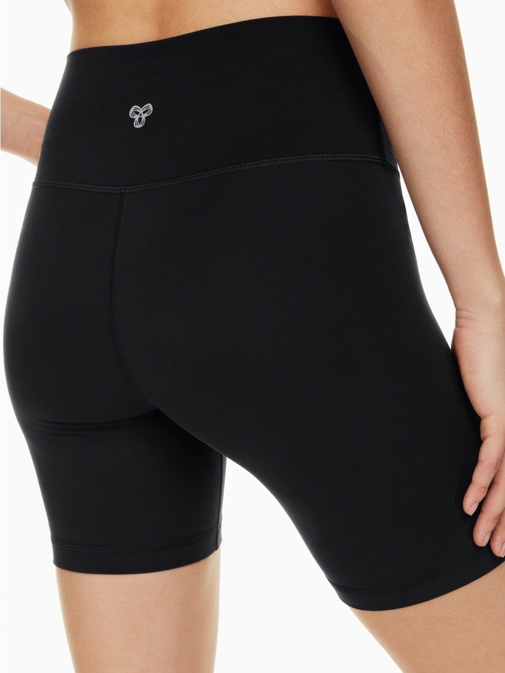 Aritzia TNA High Rise Bike Shorts - Black